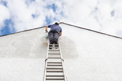 Peinture extérieure à Canouville — façades et ravalement
